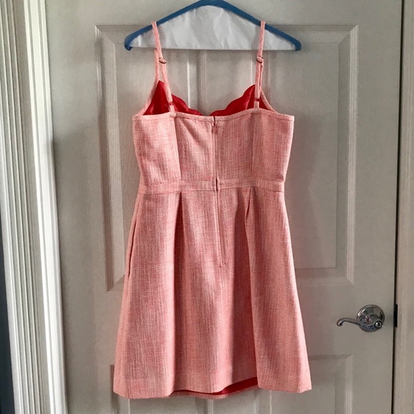 J. Crew Factory shimmer scalloped dress - Picture 2 of 5